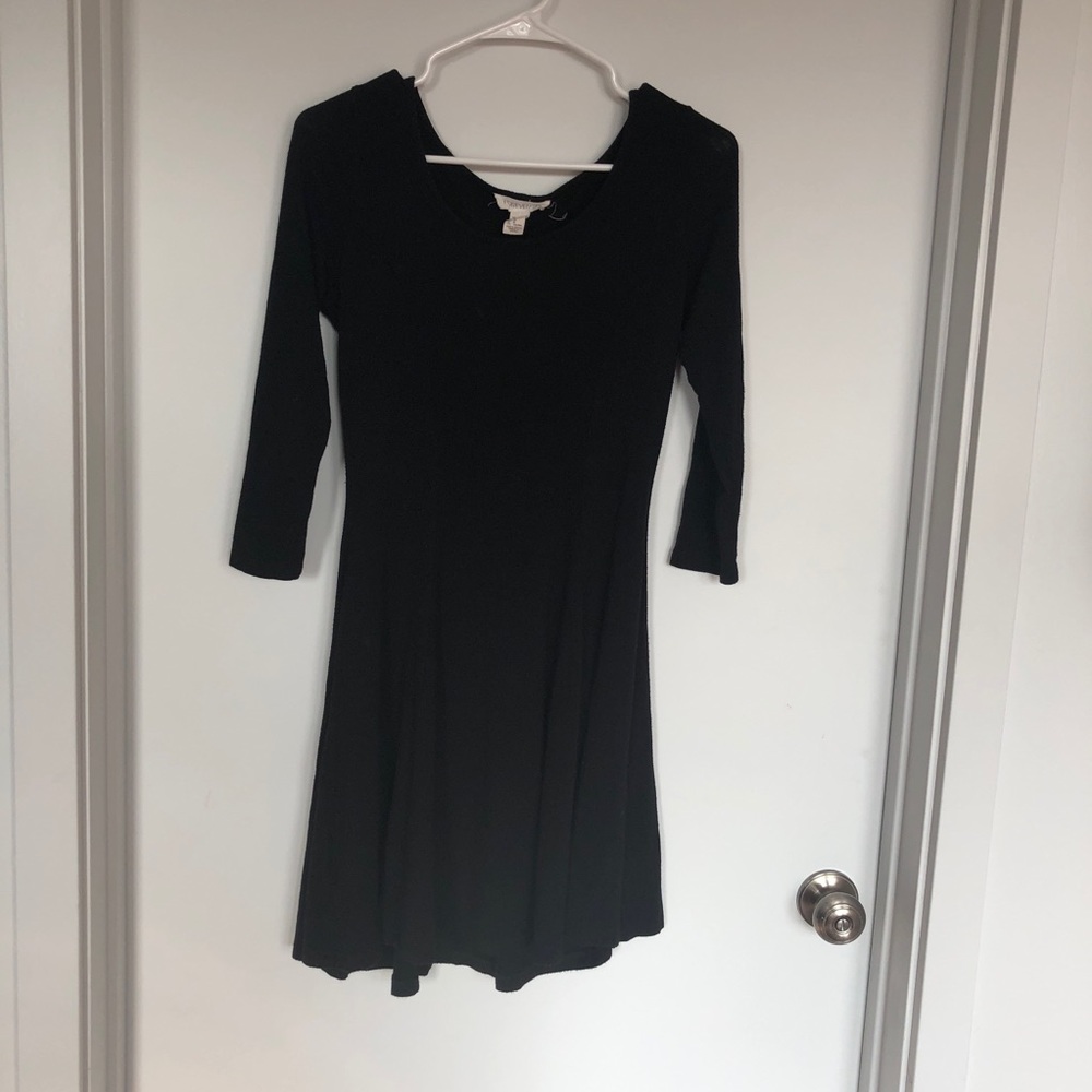 Black cocktail dress